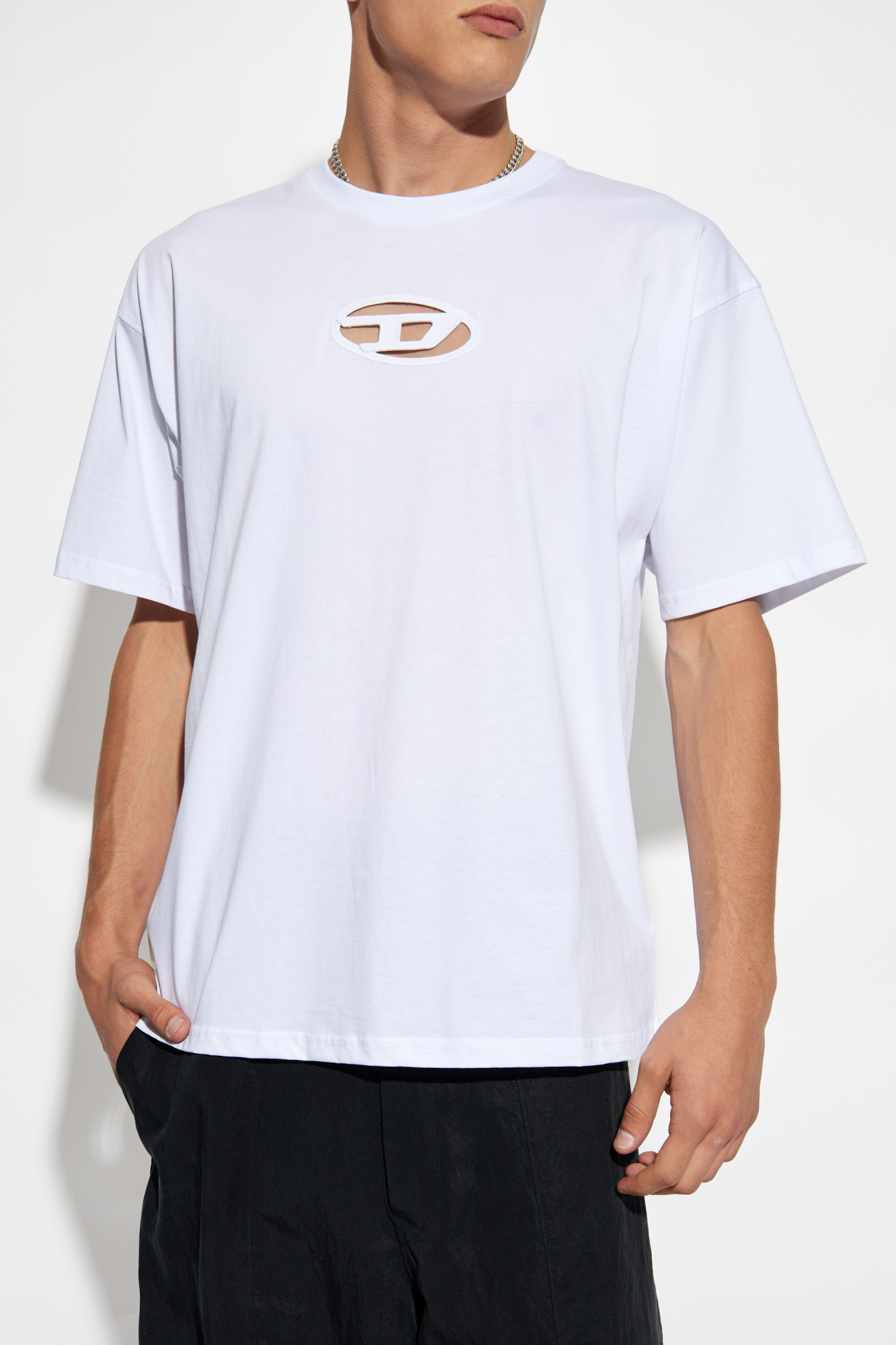 White T-shirt T-BOXT-OD Diesel - Vitkac Italy